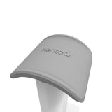 Kanto H2W Premium Universal Desktop Headphone Stand, White - Top-Down View