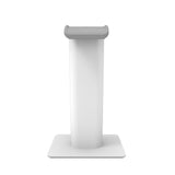 Kanto H2W Premium Universal Desktop Headphone Stand, White - 45-Degree Angle