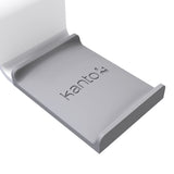 Kanto HHW Universal Under Desk Headphone Hook, White - 45-Degree Angle