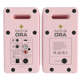 Kanto ORA 100W Powered Reference Desktop Computer Speakers with Bluetooth 5.0 Pink