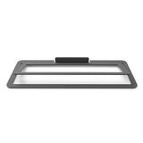 Kanto S10 Low-Profile Angled Sound Bar and Center Channel Speaker Stand for Home Theater