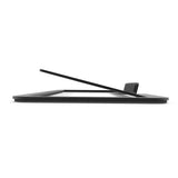 Kanto S10 Low-Profile Angled Sound Bar and Center Channel Speaker Stand for Home Theater - Rear View