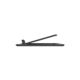 Kanto S6 Angled Desktop Speaker Stands for Large Speakers - Pair, Black - Top-Down View
