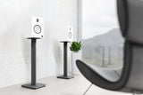 Kanto SP26PL 26 Tall Bookshelf Speaker Floor Stands - Pair, Black - Front View