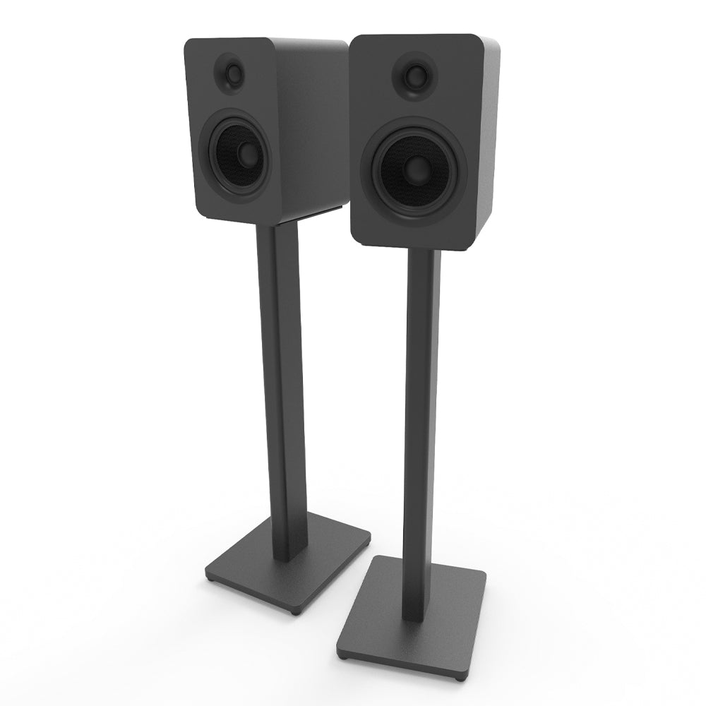 Kanto ST28 28 Universal Bookshelf Speaker Floor Stand - Black, Pair