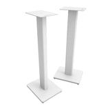 Kanto ST28W 28 Universal Bookshelf Speaker Floor Stand - White, Pair