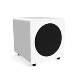 Kanto SUB8 300W 8 Sealed Powered Subwoofer, Matte White - Front View