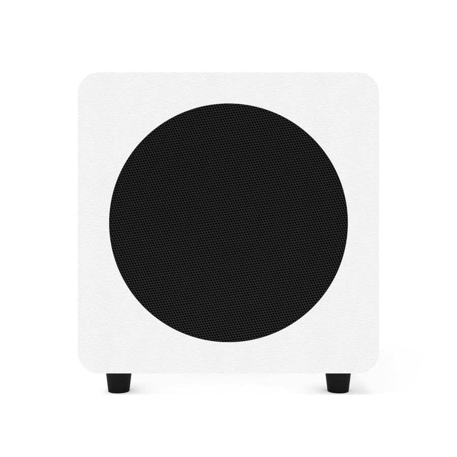 Kanto SUB8 300W 8" Sealed Powered Subwoofer, Matte White