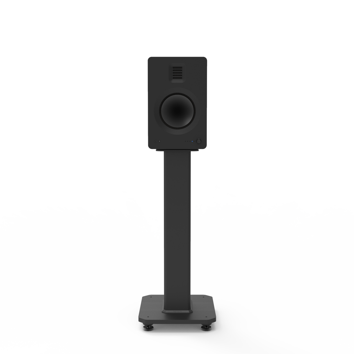Kanto SX22 22 Tall Fillable Speaker Stands with Isolation Feet - Pair, Black