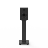 Kanto SX22 22 Tall Fillable Speaker Stands with Isolation Feet - Pair, Black - Side View