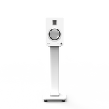 Kanto SX22W 22 Tall Fillable Speaker Stands with Isolation Feet - Pair, White