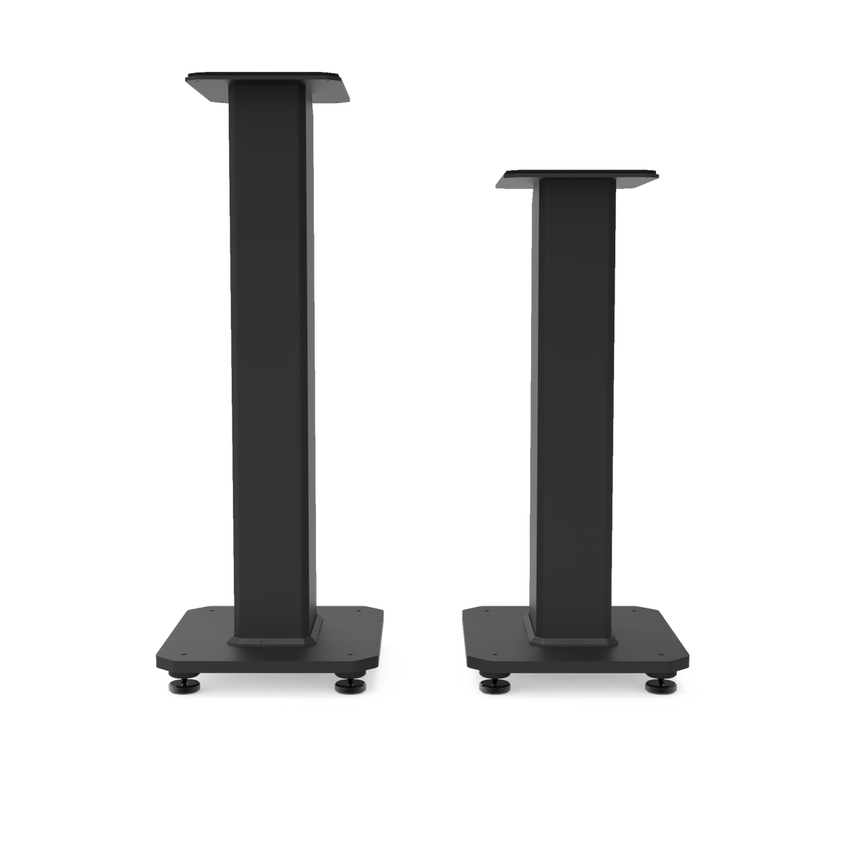 Kanto SX26 26 Tall Fillable Speaker Stands with Isolation Feet - Pair, Black