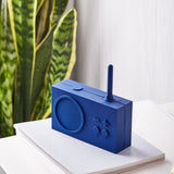 Lexon Thykho 3 Fm Radio & Bluetooth Speaker - Dark Blue - 45-Degree Angle
