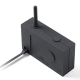 Lexon Thykho 3 Fm Radio & Bluetooth Speaker - Grey - Side View