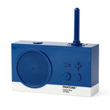 Lexon Thykho 3 Fm Radio & Bluetooth Speaker PANTONE - Classic Blue - Side View