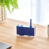 Lexon Thykho 3 Fm Radio & Bluetooth Speaker PANTONE - Classic Blue - Rear View