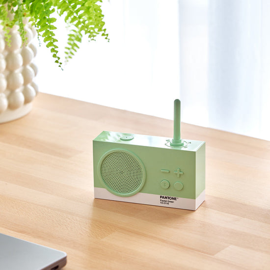 Lexon Thykho 3 Fm Radio & Bluetooth Speaker PANTONE - Green