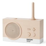 Lexon Thykho 3 Fm Radio & Bluetooth Speaker PANTONE - Sand - Side View