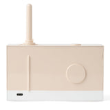 Lexon Thykho 3 Fm Radio & Bluetooth Speaker PANTONE - Sand - 45-Degree Angle