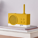 Lexon Thykho 3 Fm Radio & Bluetooth Speaker PANTONE -Yellow - Front View