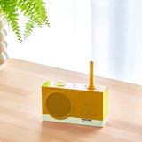 Lexon Thykho 3 Fm Radio & Bluetooth Speaker PANTONE -Yellow - Top-Down View