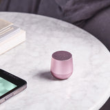 Lexon Mino+ Mini Bluetooth Speaker - Pink - Top-Down View