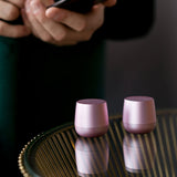 Lexon Mino+ Mini Bluetooth Speaker - Pink - 45-Degree Angle