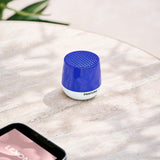 Lexon Mino+ Mini Bluetooth Speaker PANTONE - Classic Blue - Side View