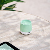 Lexon Mino+ Mini Bluetooth Speaker PANTONE - Green - Top-Down View