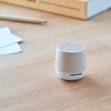 Lexon Mino+ Mini Bluetooth Speaker PANTONE - Sand - Front View