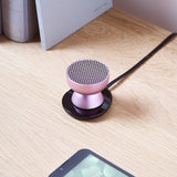 Lexon Tamo Infinitely Pairable Bluetooth Speaker - Pink - Top-Down View