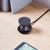 Lexon Tamo Infinitely Pairable Bluetooth Speaker - Gunmetal - Top-Down View