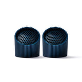 Lexon Ray Set Of Magnetic Bluetooth Speakers - Blue - Front View