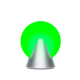 Lexon Conic Spherical Portable Led Lamp - Alu Polish - Close-Up Angle