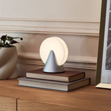 Lexon Conic Spherical Portable Led Lamp - Blue - 45-Degree Angle
