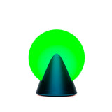 Lexon Conic Spherical Portable Led Lamp - Blue - Close-Up Angle