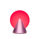 Lexon Conic Spherical Portable Led Lamp - Pink - Top-Down View