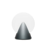 Lexon Conic Spherical Portable Led Lamp - Grey - Rear View