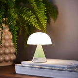 Lexon Mina M Medium Portable Led Lamp PANTONE - Green - Top-Down View