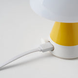 Lexon Mina M Medium Portable Led Lamp PANTONE -Yellow - Side View