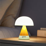 Lexon Mina M Medium Portable Led Lamp PANTONE -Yellow - Top-Down View