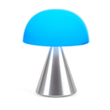 Lexon Mina L Large Portable Led Lamp - Alu Polish - Front View