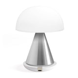 Lexon Mina L Large Portable Led Lamp - Alu Polish - Top-Down View