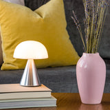 Lexon Mina L Large Portable Led Lamp - Alu Polish - 45-Degree Angle