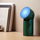 Lexon Orbe Portable Led Lamp With Moving Head - Green - Rear View