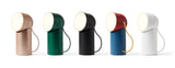Lexon Orbe Portable Led Lamp With Moving Head - Green - Close-Up Angle