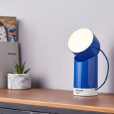 Lexon Orbe Portable Led Lamp With Moving Head PANTONE - Classic Blue - Top-Down View
