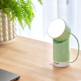 Lexon Orbe Portable Led Lamp With Moving Head PANTONE - Green - Front View