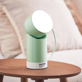 Lexon Orbe Portable Led Lamp With Moving Head PANTONE - Green - Top-Down View