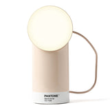 Lexon Orbe Portable Led Lamp With Moving Head PANTONE - Sand - Side View